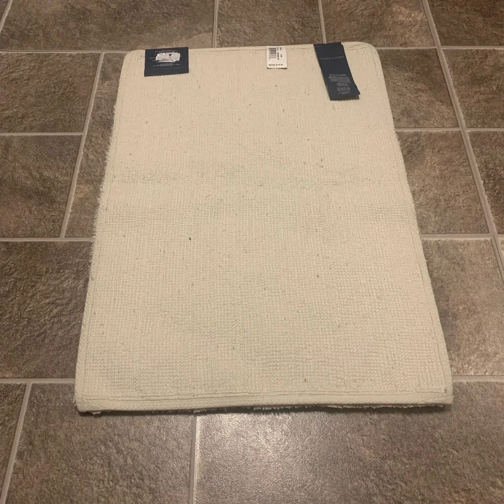 Ralph Lauren Home Wilton Bath Rug 17 x 24 Dune Msrp $70